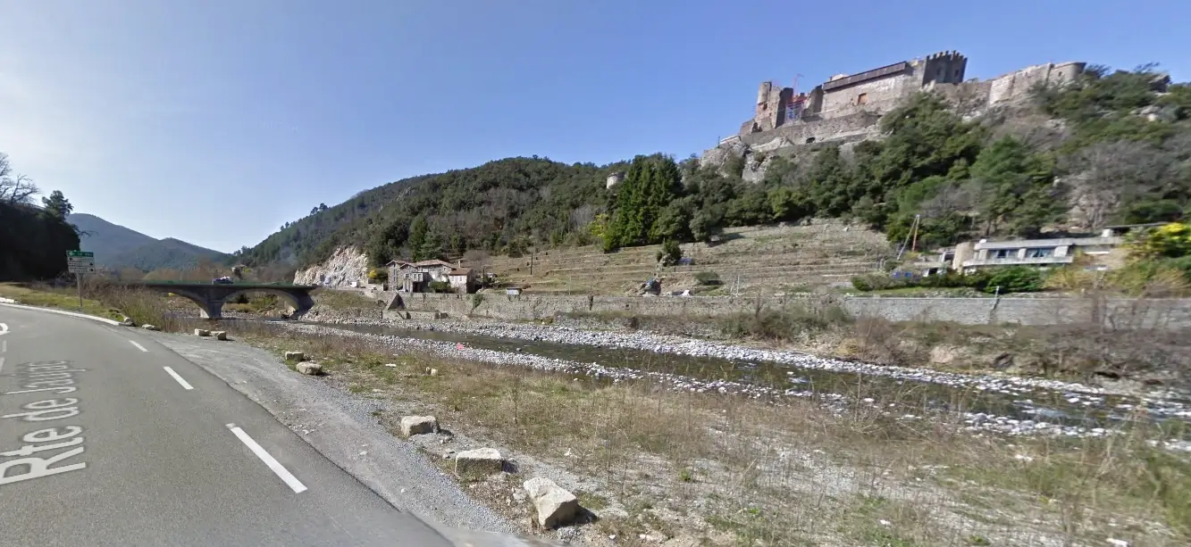 Vue street view emplacement maison Ranchon