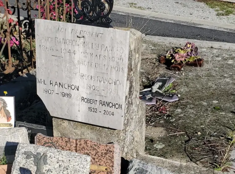 Tombe famille Ranchon