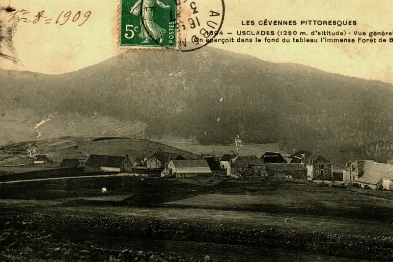 Usclades et Rieutord en 1909